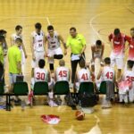 05.07.2017 Kielce. Towarzyski mecz koszykarski reprezentacji Polski i Węgier do lat 16. / Marzena Mąkosa / Radio Kielce