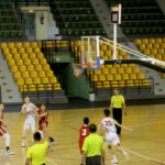 05.07.2017 Kielce. Towarzyski mecz koszykarski reprezentacji Polski i Węgier do lat 16. / Marzena Mąkosa / Radio Kielce