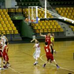 05.07.2017 Kielce. Towarzyski mecz koszykarski reprezentacji Polski i Węgier do lat 16. / Marzena Mąkosa / Radio Kielce