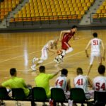 05.07.2017 Kielce. Towarzyski mecz koszykarski reprezentacji Polski i Węgier do lat 16. / Marzena Mąkosa / Radio Kielce