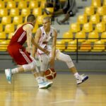 05.07.2017 Kielce. Towarzyski mecz koszykarski reprezentacji Polski i Węgier do lat 16. / Marzena Mąkosa / Radio Kielce