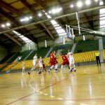 05.07.2017 Kielce. Towarzyski mecz koszykarski reprezentacji Polski i Węgier do lat 16. / Marzena Mąkosa / Radio Kielce