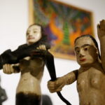 05.07.2017 Kielce. „Fantazmaty. Barwny świat polskiej i meksykańskiej sztuki ludowej” w Muzeum Dialogu Kultur. / Marzena Mąkosa / Radio Kielce