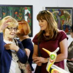 06.07.2017 Kielce. "Fantazmaty. Barwny świat polskiej i meksykańskiej sztuki ludowej" w Muzeum Dialogu Kultur. / Marzena Mąkosa / Radio Kielce