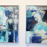 06.07.2017 Kielce. "Oswoić dualizm" Wernisaż wystawy malarstwa w Pałacyku Zielińskiego. / Marzena Mąkosa / Radio Kielce