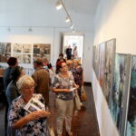 06.07.2017 Kielce. "Oswoić dualizm" Wernisaż wystawy malarstwa w Pałacyku Zielińskiego. / Marzena Mąkosa / Radio Kielce