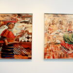 06.07.2017 Kielce. "Oswoić dualizm" Wernisaż wystawy malarstwa w Pałacyku Zielińskiego. / Marzena Mąkosa / Radio Kielce