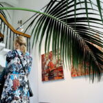 06.07.2017 Kielce. "Oswoić dualizm" Wernisaż wystawy malarstwa w Pałacyku Zielińskiego. / Marzena Mąkosa / Radio Kielce