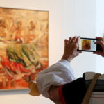 06.07.2017 Kielce. "Oswoić dualizm" Wernisaż wystawy malarstwa w Pałacyku Zielińskiego. / Marzena Mąkosa / Radio Kielce