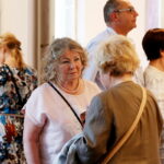 06.07.2017 Kielce. "Oswoić dualizm" Wernisaż wystawy malarstwa w Pałacyku Zielińskiego. / Marzena Mąkosa / Radio Kielce