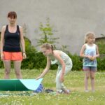 08.07.2017 Kielce. Joga w ogrodzie włoskim. / Marzena Mąkosa / Radio Kielce