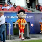 09.07.2017 Kielce. Prezentacja Korony i sparing z AEK Ateny. / Marzena Mąkosa / Radio Kielce