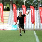 09.07.2017 Kielce. Prezentacja Korony i sparing z AEK Ateny. / Marzena Mąkosa / Radio Kielce