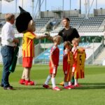 09.07.2017 Kielce. Prezentacja Korony i sparing z AEK Ateny. / Marzena Mąkosa / Radio Kielce