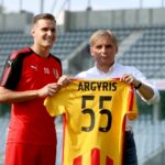 09.07.2017 Kielce. Prezentacja Korony i sparing z AEK Ateny. / Marzena Mąkosa / Radio Kielce