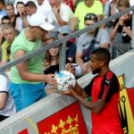 09.07.2017 Kielce. Prezentacja Korony i sparing z AEK Ateny. / Marzena Mąkosa / Radio Kielce