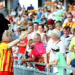 09.07.2017 Kielce. Prezentacja Korony i sparing z AEK Ateny. / Marzena Mąkosa / Radio Kielce