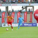 09.07.2017 Kielce. Prezentacja Korony i sparing z AEK Ateny. / Marzena Mąkosa / Radio Kielce