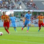 09.07.2017 Kielce. Prezentacja Korony i sparing z AEK Ateny. / Marzena Mąkosa / Radio Kielce