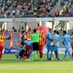 09.07.2017 Kielce. Prezentacja Korony i sparing z AEK Ateny. / Marzena Mąkosa / Radio Kielce