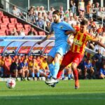 09.07.2017 Kielce. Prezentacja Korony i sparing z AEK Ateny. / Marzena Mąkosa / Radio Kielce