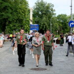 14.07.2017 Kielce. Korowód Festiwalu Harcerskiego. / Marzena Mąkosa / Radio Kielce