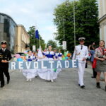 14.07.2017 Kielce. Korowód Festiwalu Harcerskiego. / Marzena Mąkosa / Radio Kielce