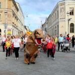 14.07.2017 Kielce. Korowód Festiwalu Harcerskiego. / Marzena Mąkosa / Radio Kielce