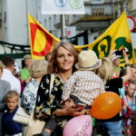 14.07.2017 Kielce. Korowód Festiwalu Harcerskiego. / Marzena Mąkosa / Radio Kielce