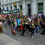 14.07.2017 Kielce. Korowód Festiwalu Harcerskiego. / Marzena Mąkosa / Radio Kielce