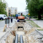 19.07.2017 Kielce. Prace związane z modernizacją sieci ciepłowniczej przy ulicy Marszałkowskiej. / Marzena Mąkosa / Radio Kielce