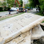 19.07.2017 Kielce. Prace związane z modernizacją sieci ciepłowniczej przy ulicy Marszałkowskiej. / Marzena Mąkosa / Radio Kielce