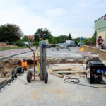 19.07.2017 Kielce. Prace związane z modernizacją sieci ciepłowniczej przy ulicy Marszałkowskiej. / Marzena Mąkosa / Radio Kielce