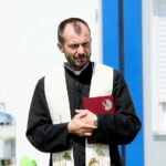 20.07.2017 Kielce. Poświęcenie szatni na stadionie Czarnovii. / Marzena Mąkosa / Radio Kielce