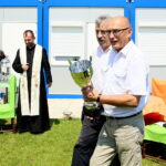 20.07.2017 Kielce. Poświęcenie szatni na stadionie Czarnovii. / Marzena Mąkosa / Radio Kielce