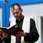 20.07.2017 Kielce. Poświęcenie szatni na stadionie Czarnovii. / Marzena Mąkosa / Radio Kielce