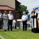 20.07.2017 Kielce. Poświęcenie szatni na stadionie Czarnovii. / Marzena Mąkosa / Radio Kielce