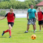 20.07.2017 Kielce. Poświęcenie szatni na stadionie Czarnovii. / Marzena Mąkosa / Radio Kielce