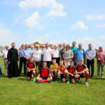 20.07.2017 Kielce. Poświęcenie szatni na stadionie Czarnovii. / Marzena Mąkosa / Radio Kielce