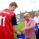 20.07.2017 Kielce. Poświęcenie szatni na stadionie Czarnovii. / Marzena Mąkosa / Radio Kielce