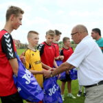 20.07.2017 Kielce. Poświęcenie szatni na stadionie Czarnovii. / Marzena Mąkosa / Radio Kielce