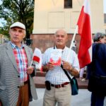 20.07.2017 Kielce. Manifestacja „Wolne Sądy”. / Marzena Mąkosa / Radio Kielce