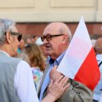 20.07.2017 Kielce. Manifestacja „Wolne Sądy”. / Marzena Mąkosa / Radio Kielce