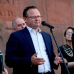 20.07.2017 Kielce. Manifestacja „Wolne Sądy”. / Marzena Mąkosa / Radio Kielce