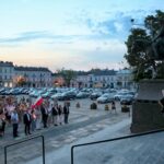 20.07.2017 Kielce. Manifestacja „Wolne Sądy”. / Marzena Mąkosa / Radio Kielce