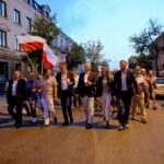 20.07.2017 Kielce. Manifestacja „Wolne Sądy”. / Marzena Mąkosa / Radio Kielce