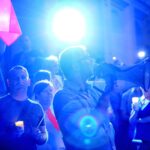 20.07.2017 Kielce. Manifestacja „Wolne Sądy”. / Marzena Mąkosa / Radio Kielce