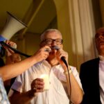 20.07.2017 Kielce. Manifestacja „Wolne Sądy”. / Marzena Mąkosa / Radio Kielce