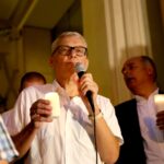 20.07.2017 Kielce. Manifestacja „Wolne Sądy”. / Marzena Mąkosa / Radio Kielce