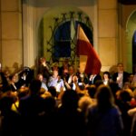 20.07.2017 Kielce. Manifestacja „Wolne Sądy”. / Marzena Mąkosa / Radio Kielce